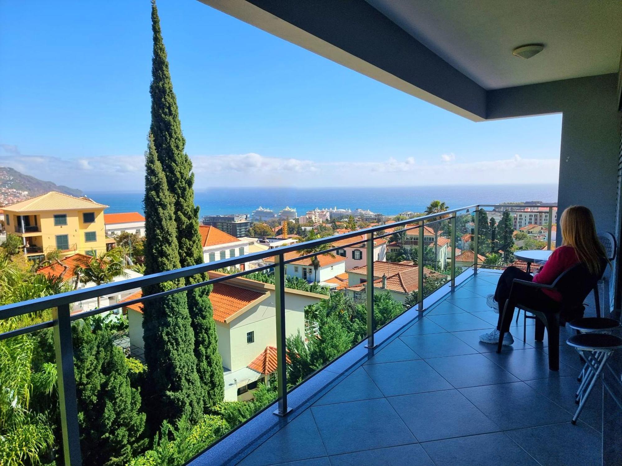 Big Apartment With Ocean Views, Ideal For Groups Funchal (Madeira) Eksteriør billede